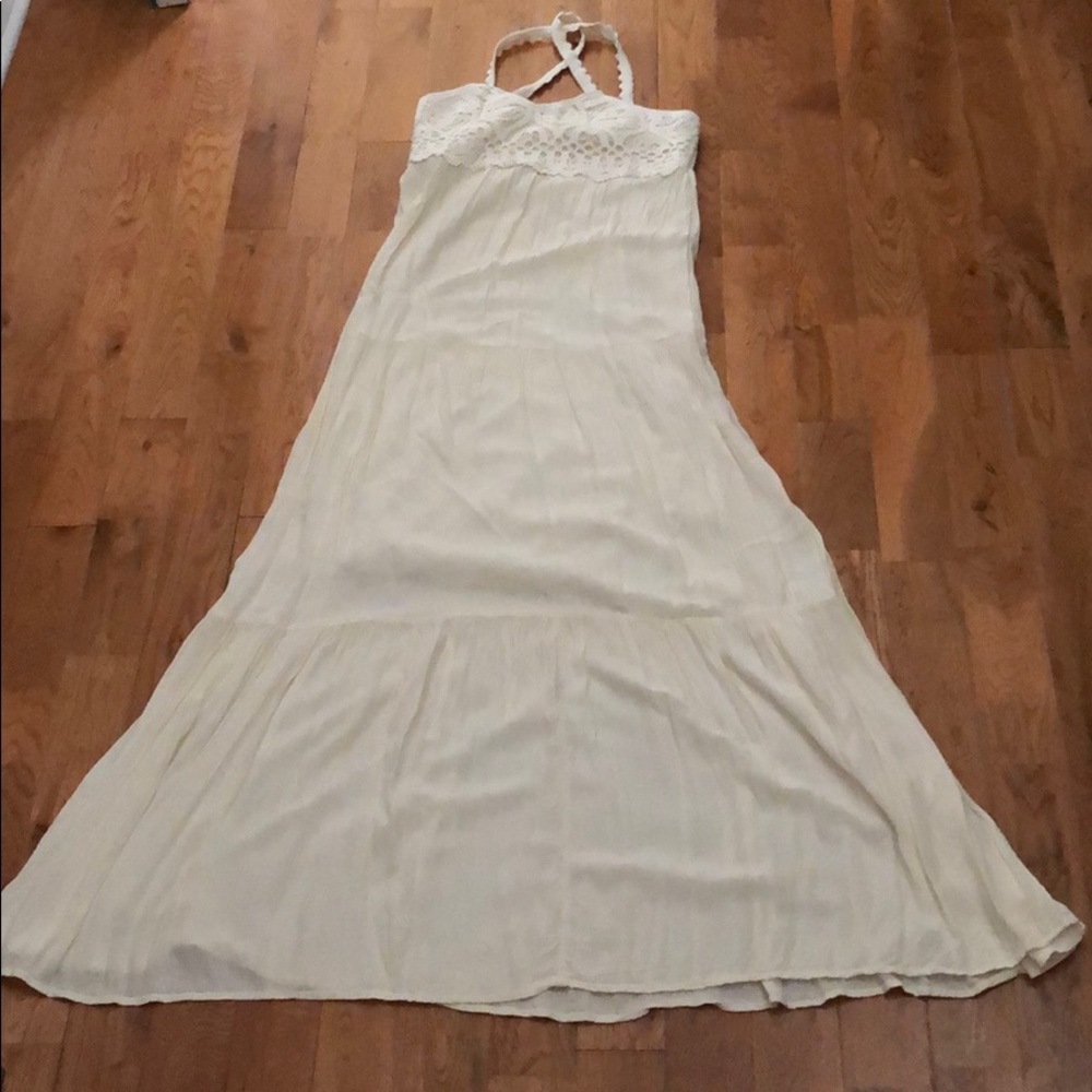 White Lace Dress(American Eagle)